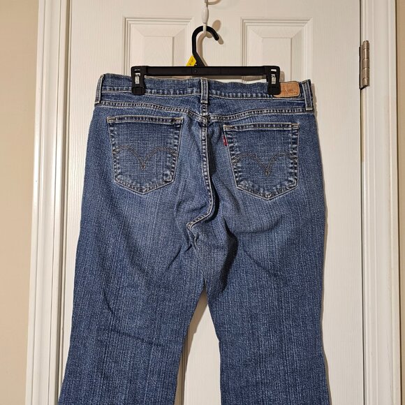 Levis 515 Bootcut Jeans Womens 14 Short - 34x29 - Picture 6 of 9